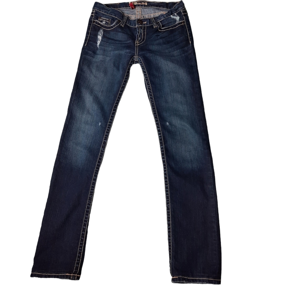 BKE Mya Skinny Low Rise Blue Jeans SZ 28x33.5